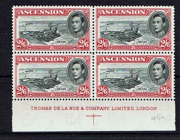 Image of Ascension SG 45c UMM British Commonwealth Stamp